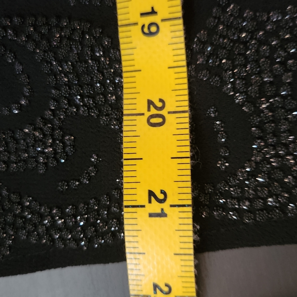 Cleo 14 Black Vintage‎ V'd Sparkle Tank Top - Picture 7 of 7